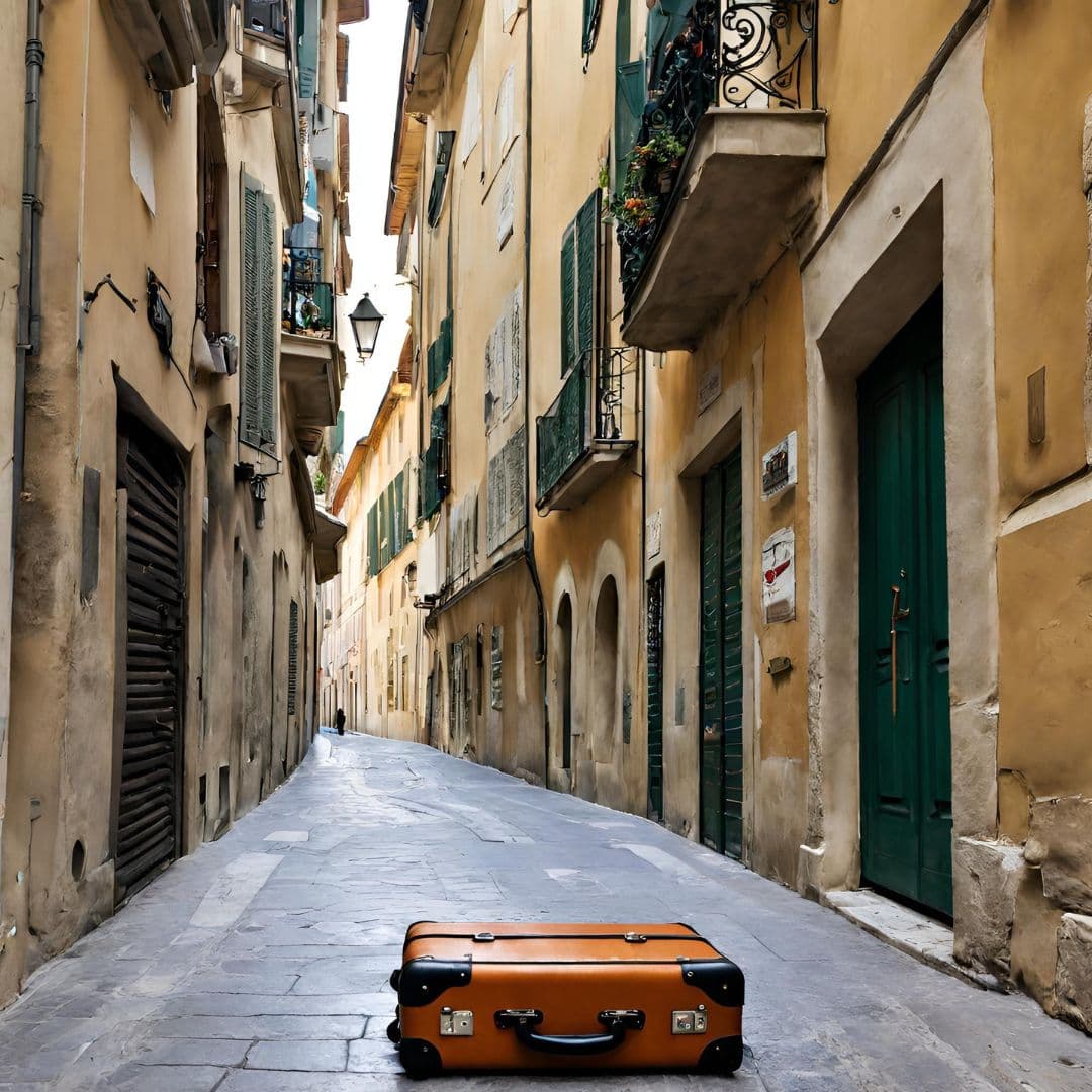 Valise abandonnée